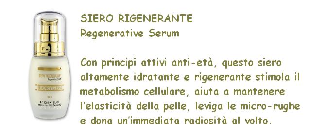 SIERO RIGENERANTE