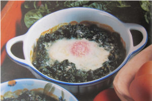 uova con gli spinaci