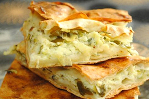 pizza zucchine e feta