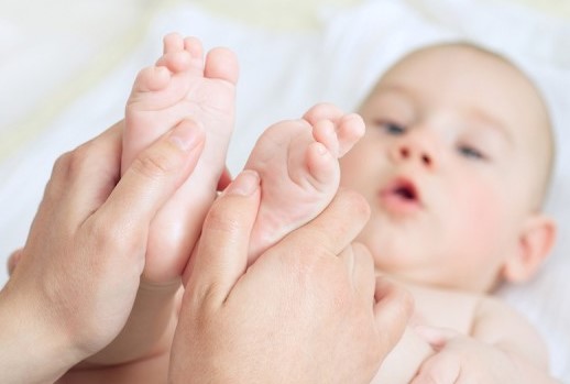 massaggio infantile